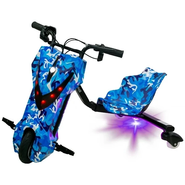 Anúncio: Triciclo Elétrico Audisat TE-8W 8" Bluetooth Speaker - Camouflaged Blue